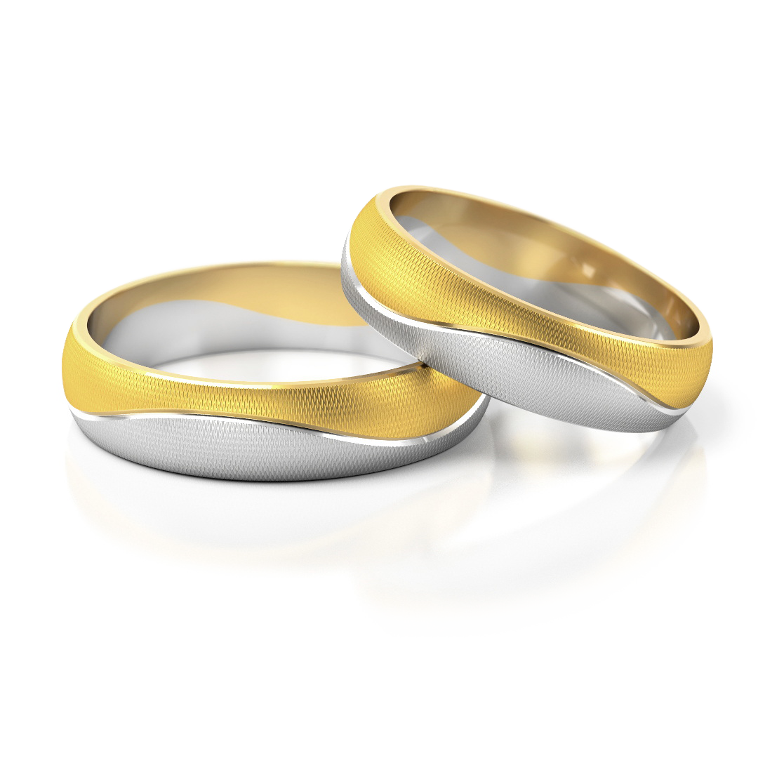 Trauringe "Flow" - 204 GW